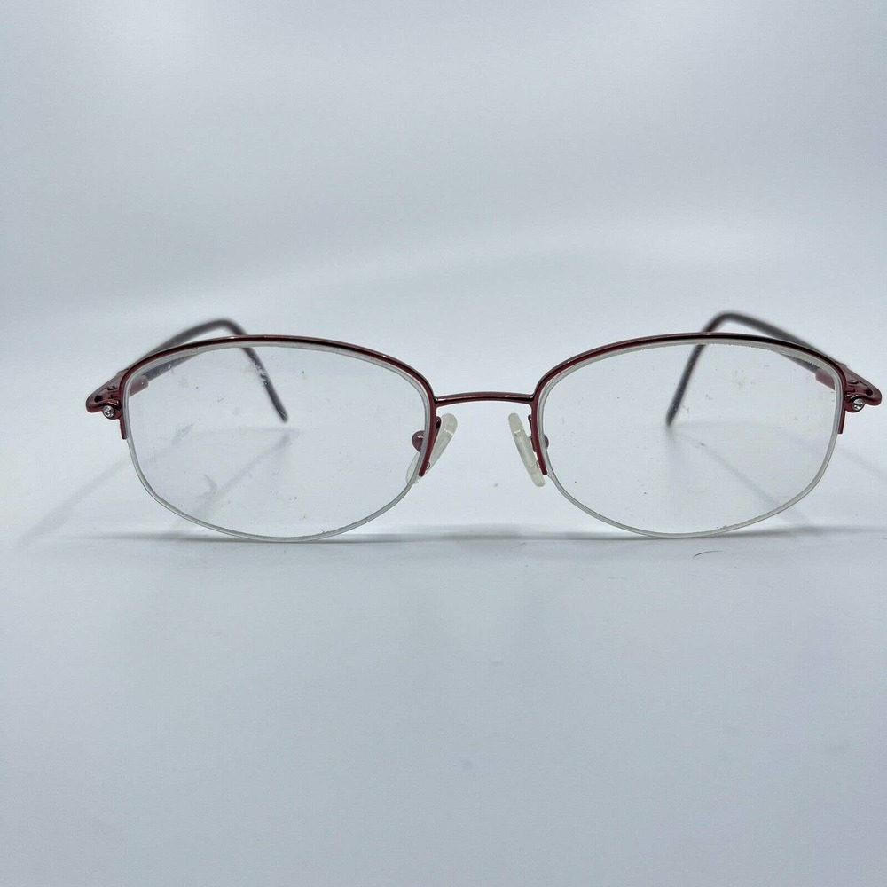 GENNY 748-B 5342 53-18-135 Red‎ Eyeglasses Frames H6897